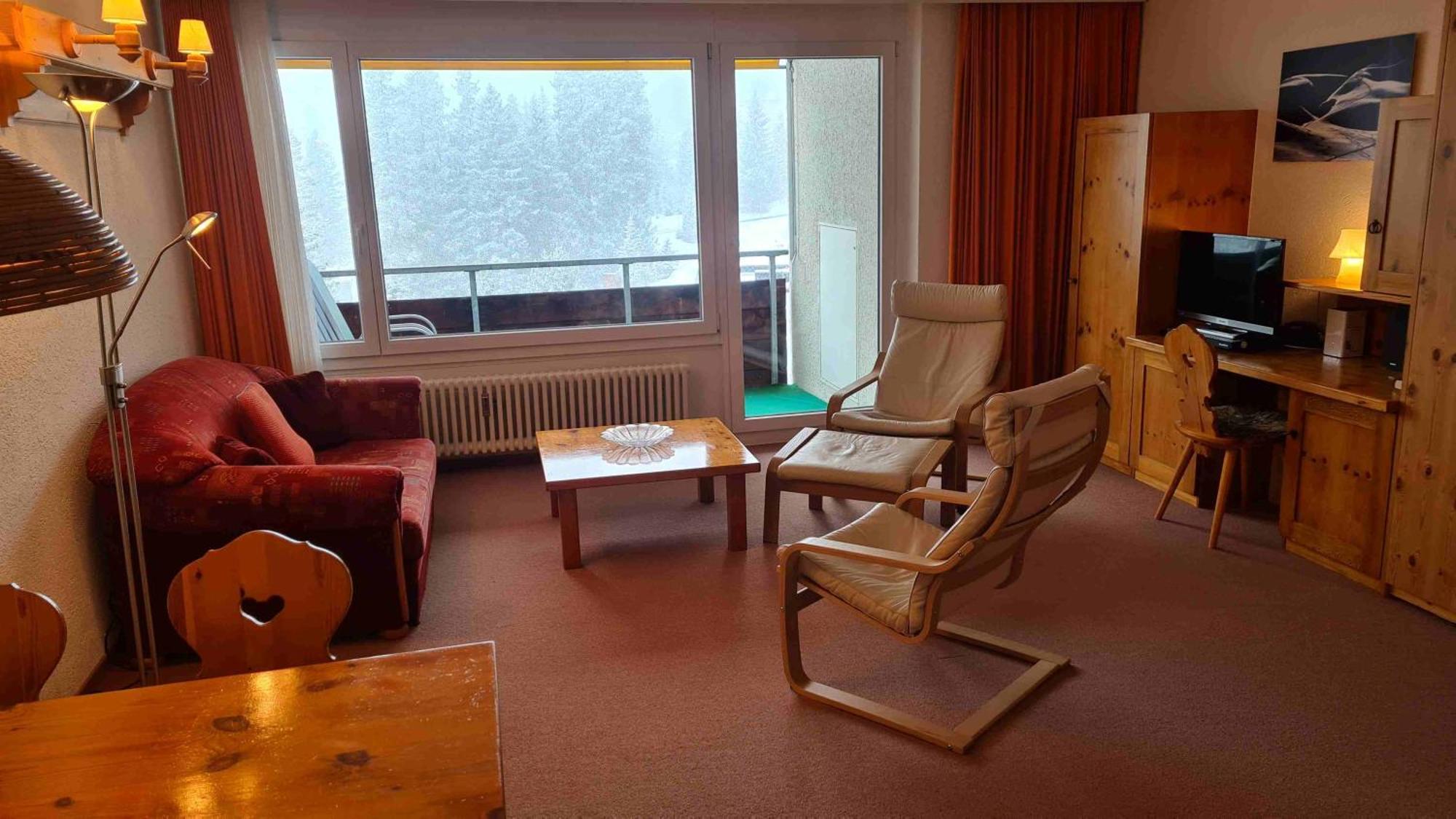 Rothornblick Apartment Arosa Bagian luar foto